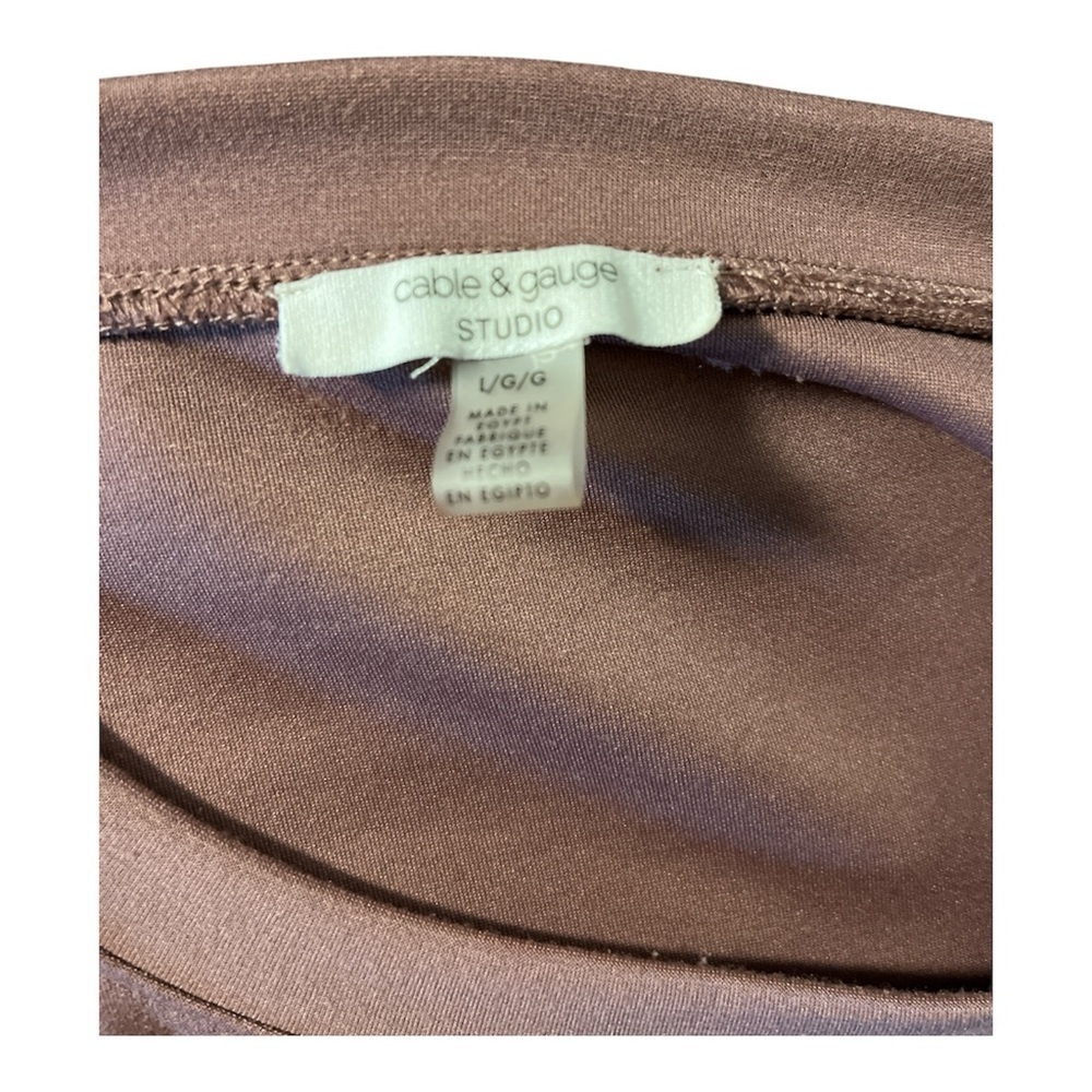 Cable & Gauge Long Sleeve Women's Shirt sz. L - Picture 3 of 4